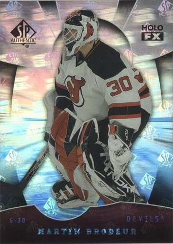 2008-09 SP Authentic - Martin Brodeur #FX68