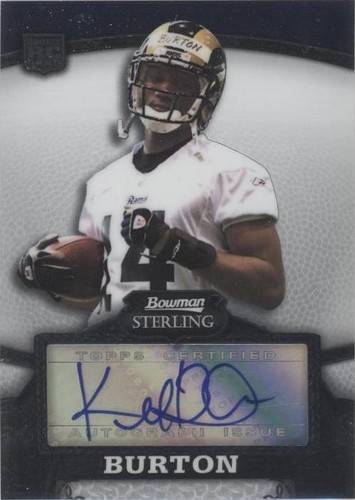 2008 Bowman Sterling Keenan Burton #134
