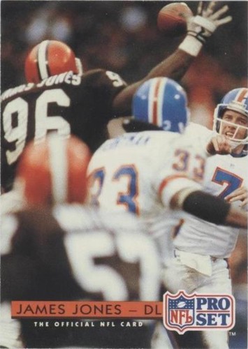 1992 Pro Set James Jones #139