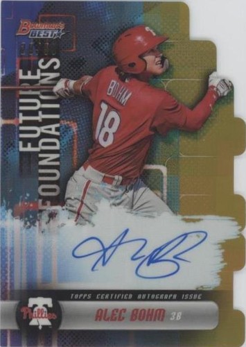 2019 Bowman's Best - Alec Bohm #FFA-AB