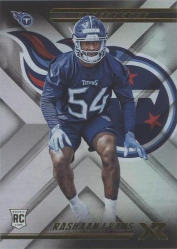 2018 Panini XR Rashaan Evans #123