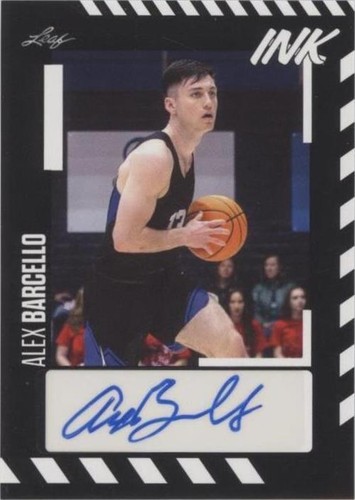 2023-24 Leaf Ink - Alex Barcello #BA-AB2