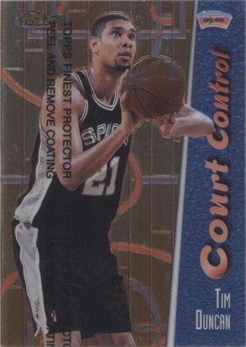 1998-99 Topps Finest - Tim Duncan #CC3