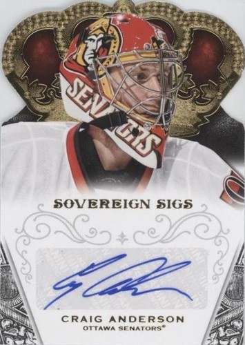2013-14 Panini Crown Royale - Craig Anderson #SO-CA