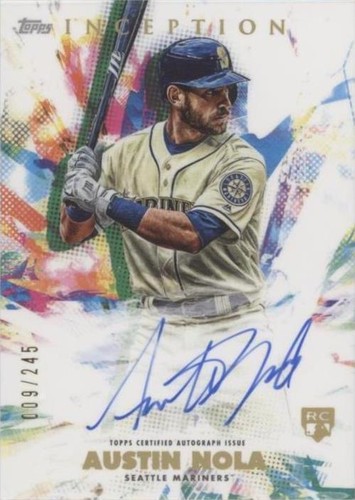 2020 Topps Inception - Austin Nola #RESA-AN