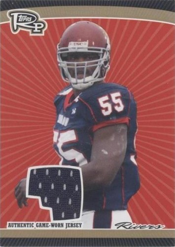 2008 Topps Rookie Progression Keith Rivers #PSR-KR