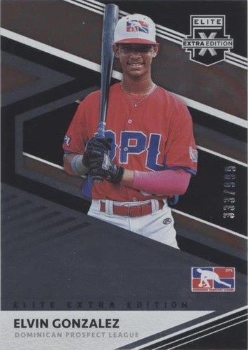 2020 Panini Elite Extra Edition - Elvin Gonzalez #188