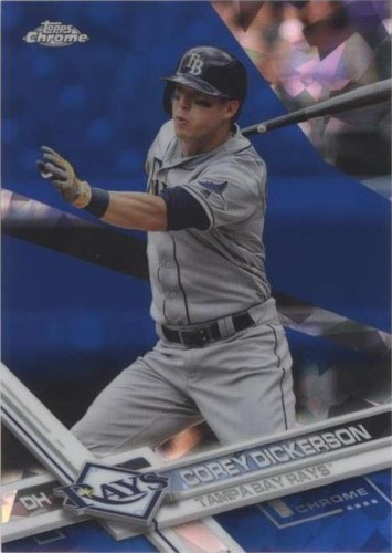 2017 Topps Chrome Sapphire Edition - Corey Dickerson #165