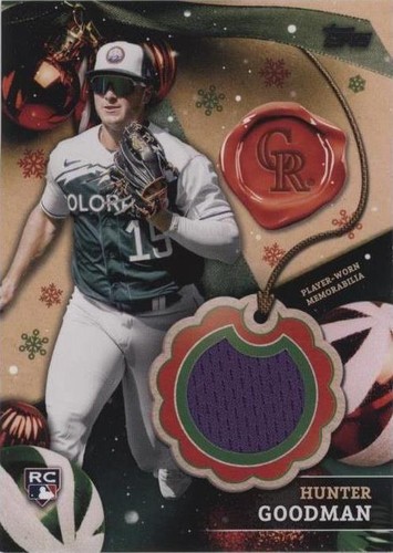2024 Topps Holiday - Hunter Goodman #RC-HG