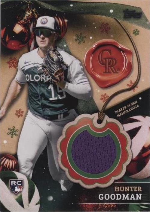 2024 Topps Holiday - Hunter Goodman #RC-HG
