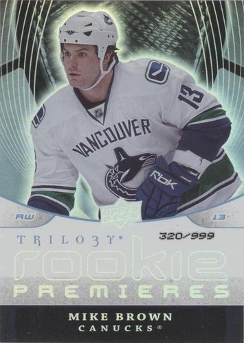 2008-09 Upper Deck Trilogy - Mike Brown #102