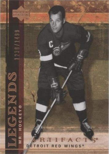 2007-08 Upper Deck Artifacts - Gordie Howe #103