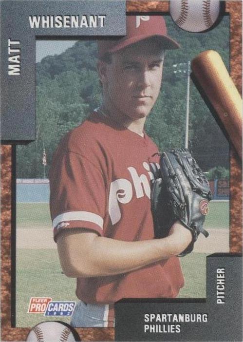1992 Fleer ProCards Minor League - Matt Whisenant #1264