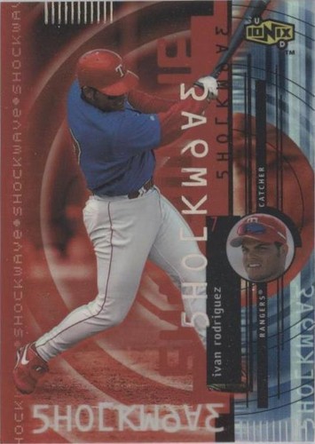 2000 Upper Deck Ionix - Ivan Rodriguez #S8