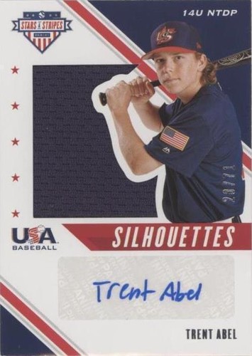 2020 Panini USA Baseball Stars & Stripes - Trent Abel #USJ-TAL