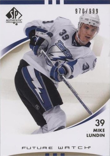 2007-08 SP Authentic - Mike Lundin #189