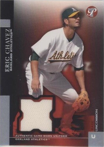 2005 Topps Pristine - Eric Chavez #139
