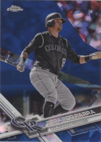 2017 Topps Chrome Sapphire Edition - Gerardo Parra #537