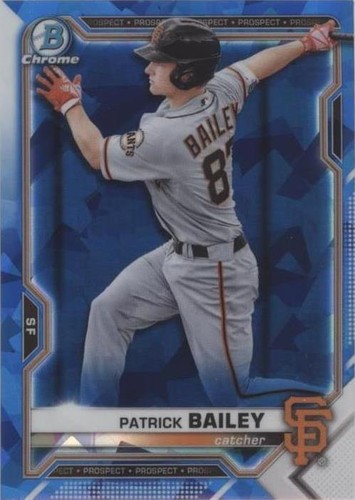 2021 Bowman Chrome Sapphire Edition - Patrick Bailey #BCP-230