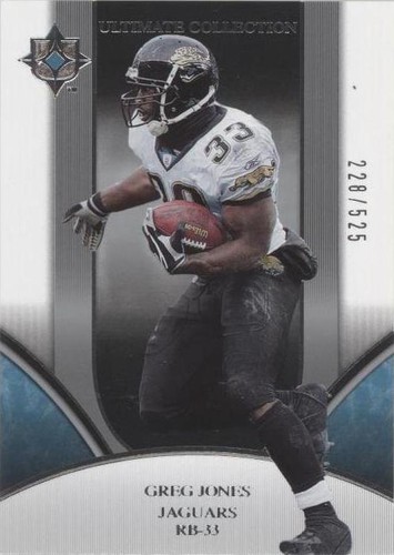 2006 Ultimate Collection Greg Jones #92