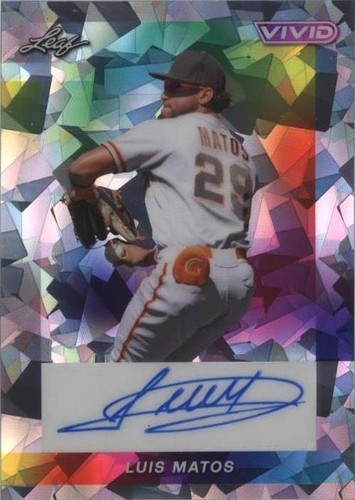 2023 Leaf Vivid - Luis Matos #BA-LM2