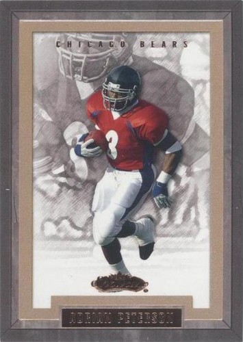 2002 Fleer Showcase Adrian Peterson #162