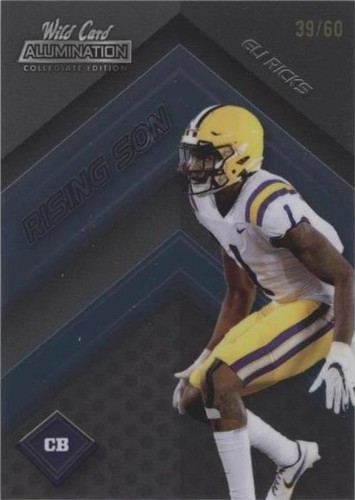 2021 Wild Card Alumination NIL Collegiate Edition Eli Ricks #ANRS-22