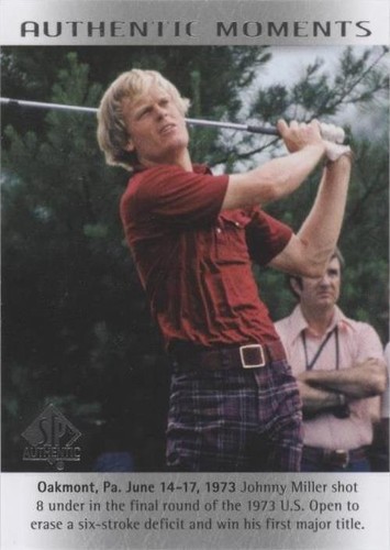 2014 SP Authentic - Johnny Miller #60