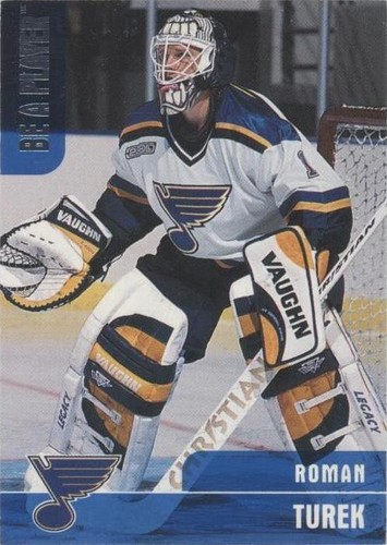 1999-00 In the Game Be A Player Memorabilia - Roman Turek #161