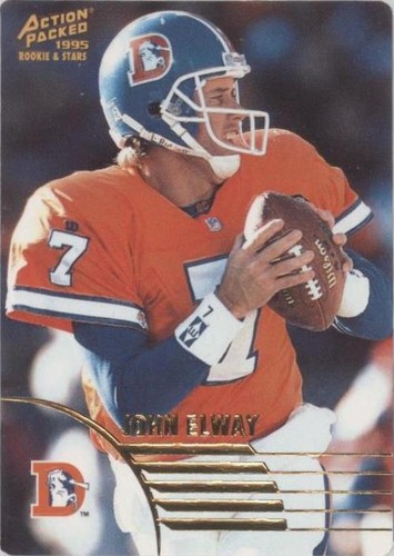 1995 Action Packed Rookies & Stars John Elway #14