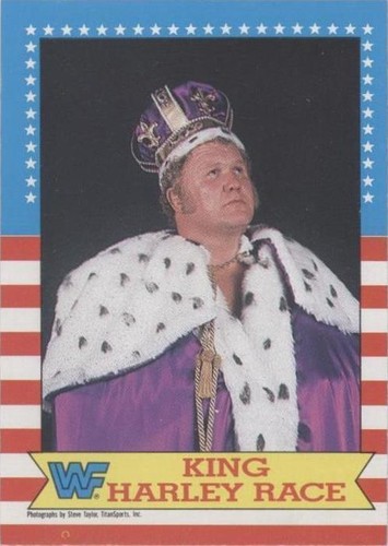 1987 O-Pee-Chee WWF - Harley Race #10