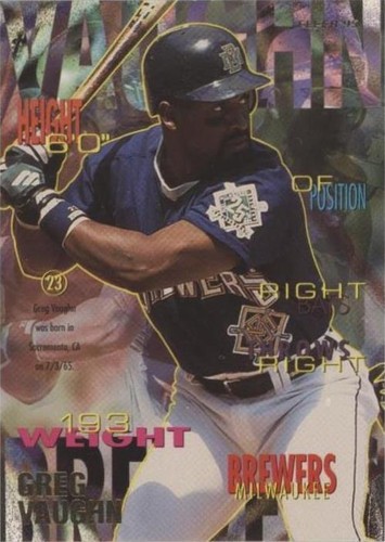1995 Fleer - Greg Vaughn #193
