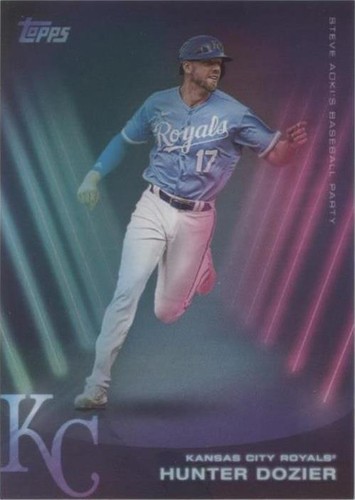 2022 Topps X Steve Aoki - Hunter Dozier #152
