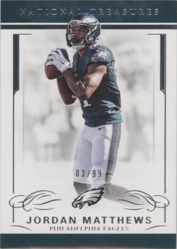 2016 Panini National Treasures Jordan Matthews #80
