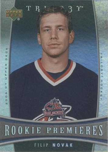 2006-07 Upper Deck Trilogy - Filip Novak #109