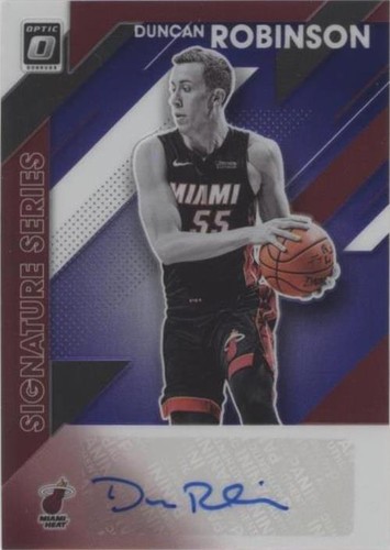 2019-20 Panini Donruss Optic - Duncan Robinson #SS-DRB