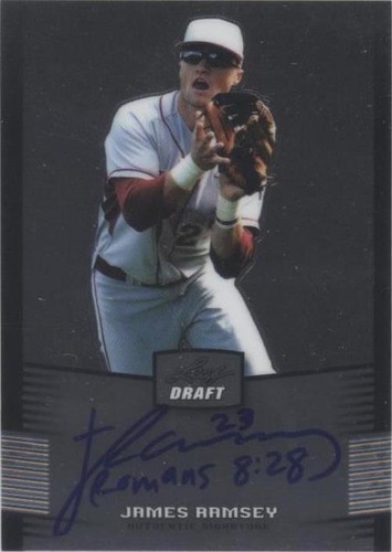 2012 Leaf Metal Draft - James Ramsey #BA-JR1