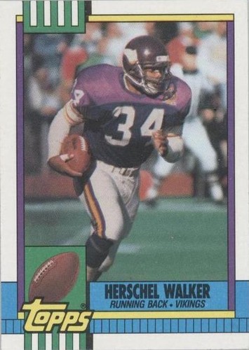 1990 Topps Herschel Walker #105