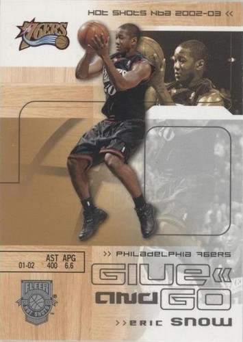 2002-03 Fleer Hot Shots - Keith Van Horn/Eric Snow #121