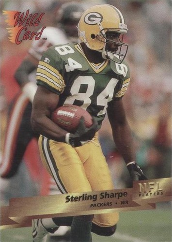 1993 Wild Card Sterling Sharpe #138