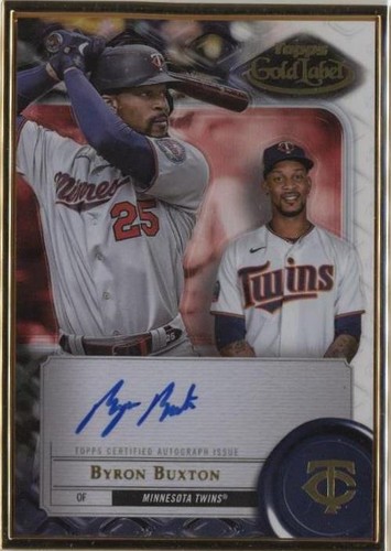 2022 Topps Gold Label - Byron Buxton #FA-BB