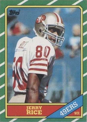1986 Topps Jerry Rice #161