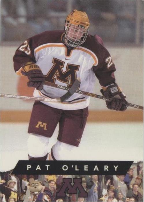 1999-00 University of Minnesota Golden Gopher WCHA - Pat O'leary #25
