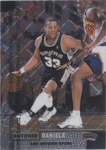 1999-00 Topps Finest - Antonio Daniels #88