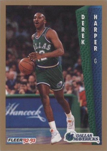 1992-93 Fleer - Derek Harper #11