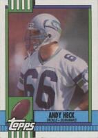 1990 Topps Andy Heck #335
