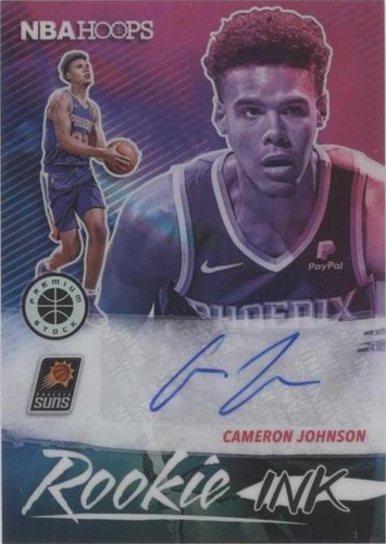 2019-20 Panini NBA Hoops Premium Stock - Cameron Johnson #RI-CJO
