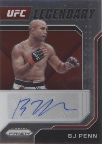 2022 Panini Prizm UFC - B.J. Penn #LS-BJP