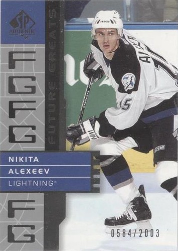 2002-03 SP Authentic - Nikita Alexeev #133