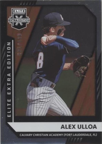 2021 Panini Elite Extra Edition - Alex Ulloa #117